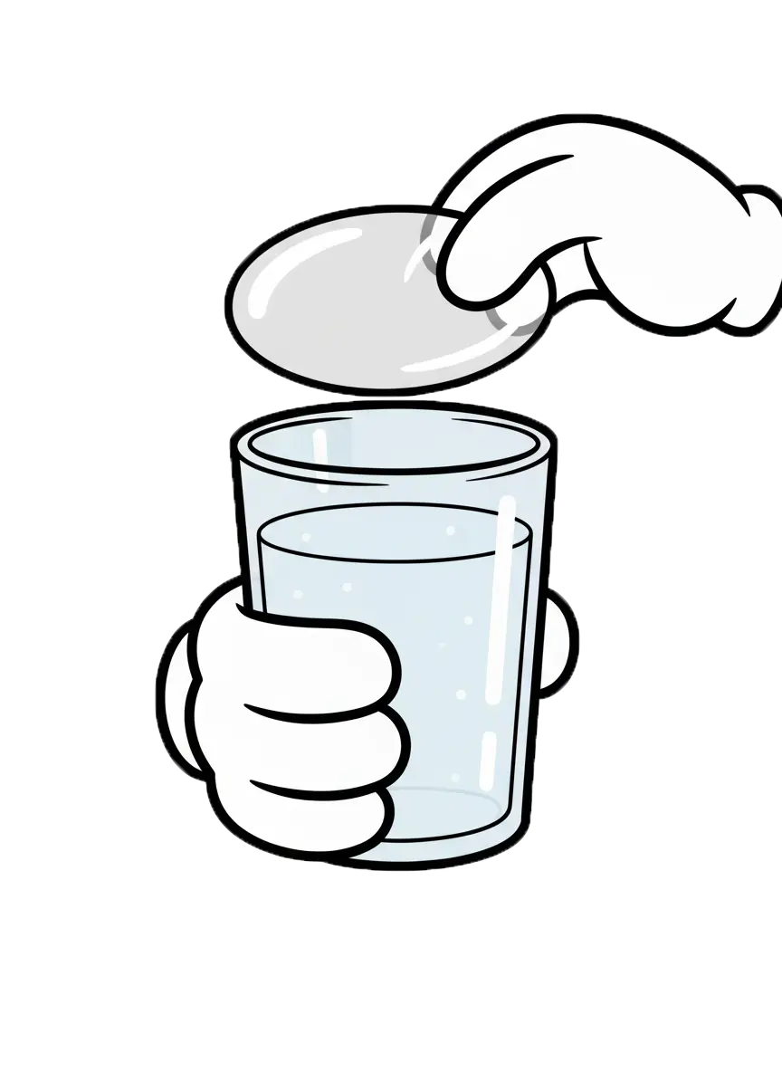 Poser le sticker ClearCup de protection verre